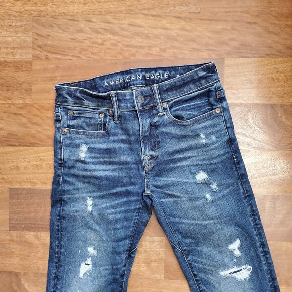 American Eagle Airflex 360 Jeans 29/30 waist 35 leg - Picture 14 of 14